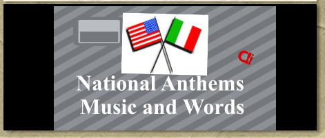 National Anthems Music and Words Cli
