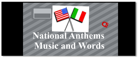 National Anthems Music and Words Cli